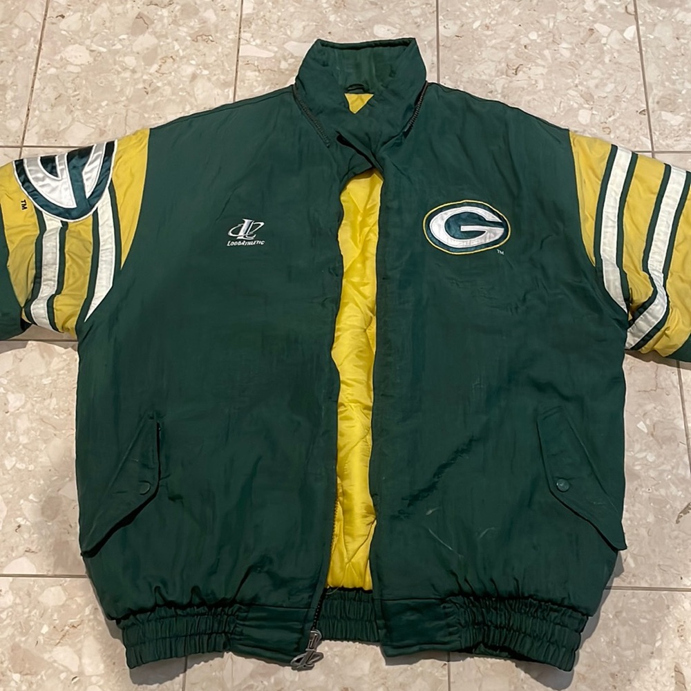 Vintage Green Bay Packers proline jacket size large